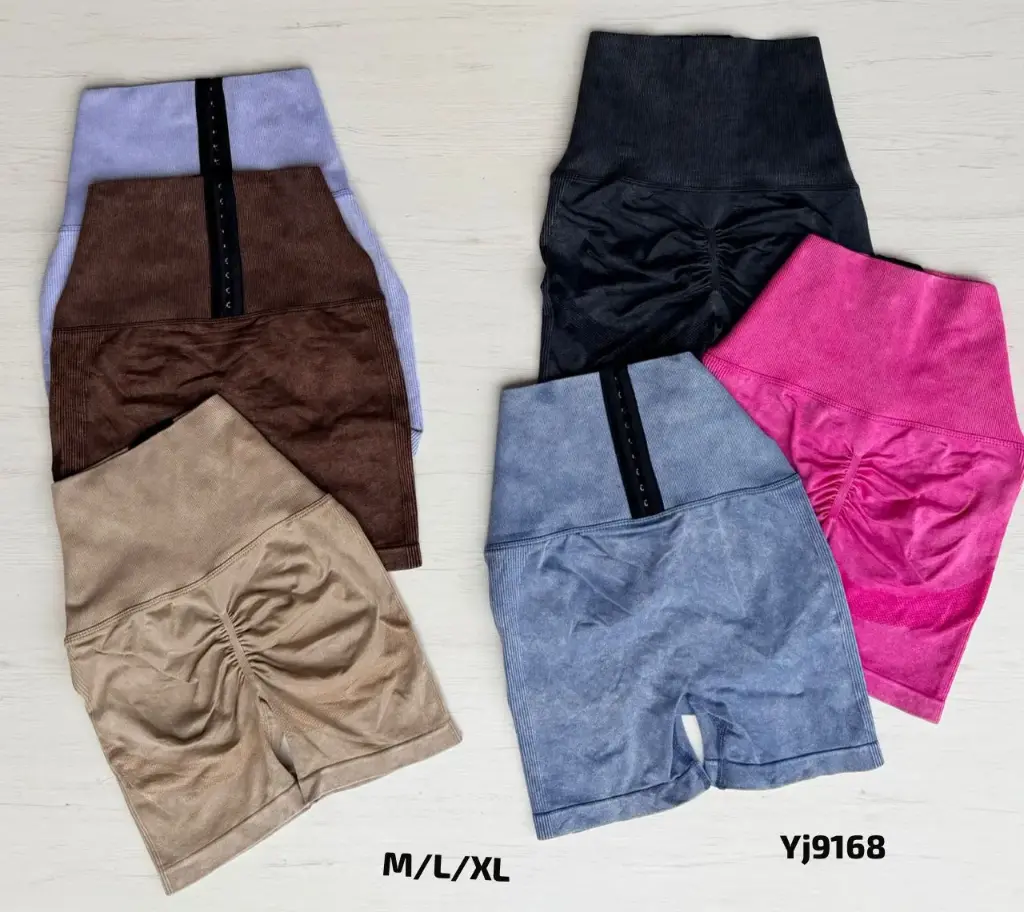 MEDIA DOCENA SHORT PRELAVADO CON GAFETES