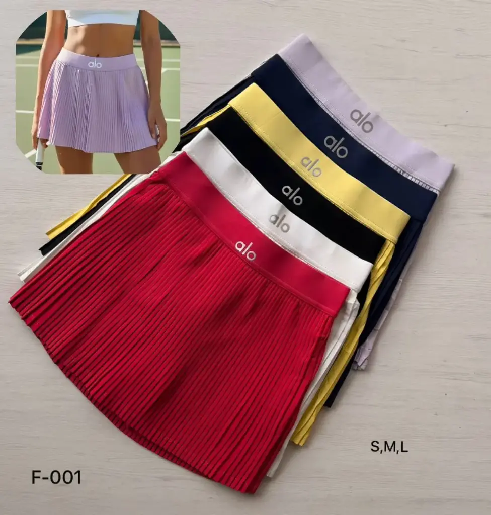 MEDIA DOCENA FALDA PLISADA PREMIUM