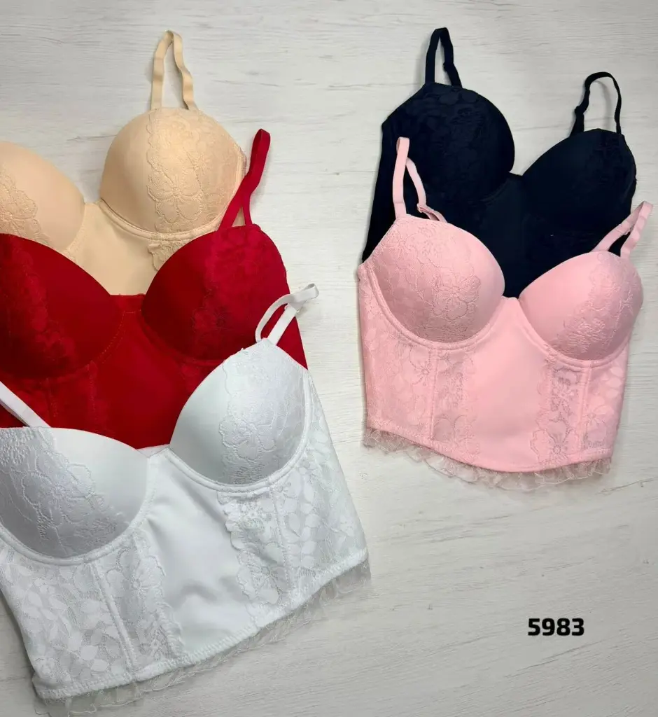 MEDIA DOCENA - CORSET UNICOLOR