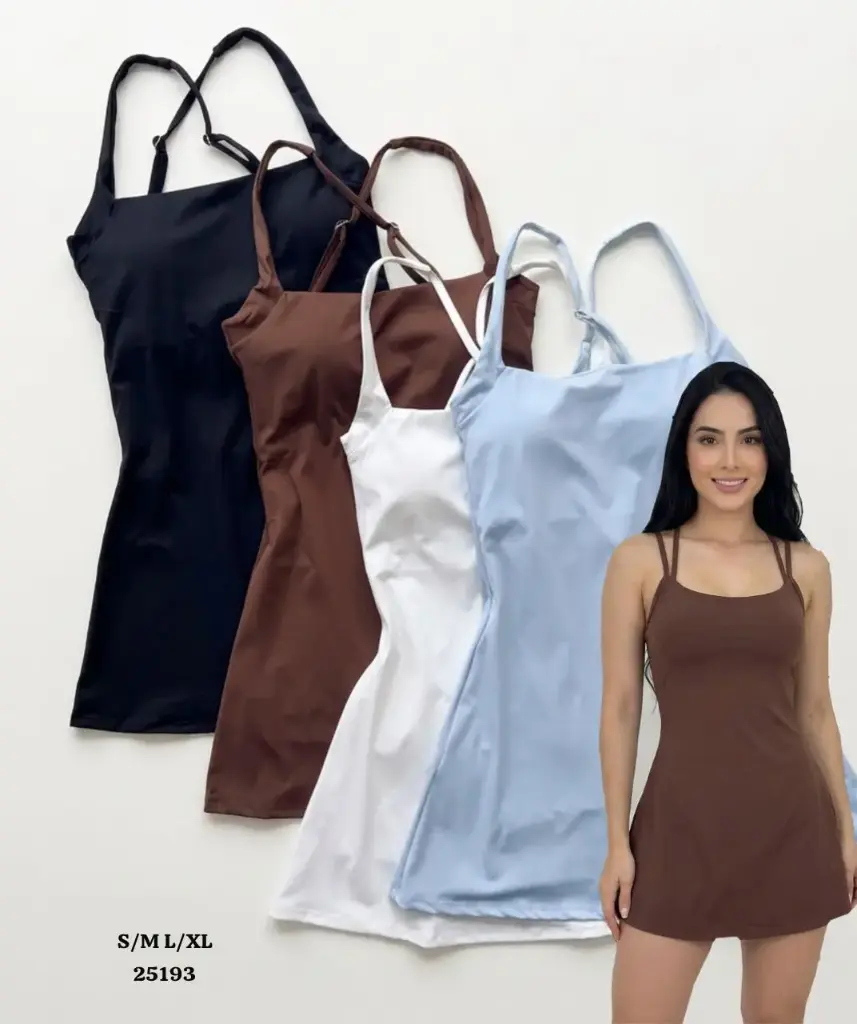 VESTIDO PREMIUM CON SHORT - UNIDAD