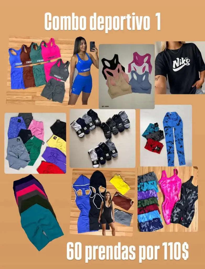 COMBO 110$ - 60 PIEZAS