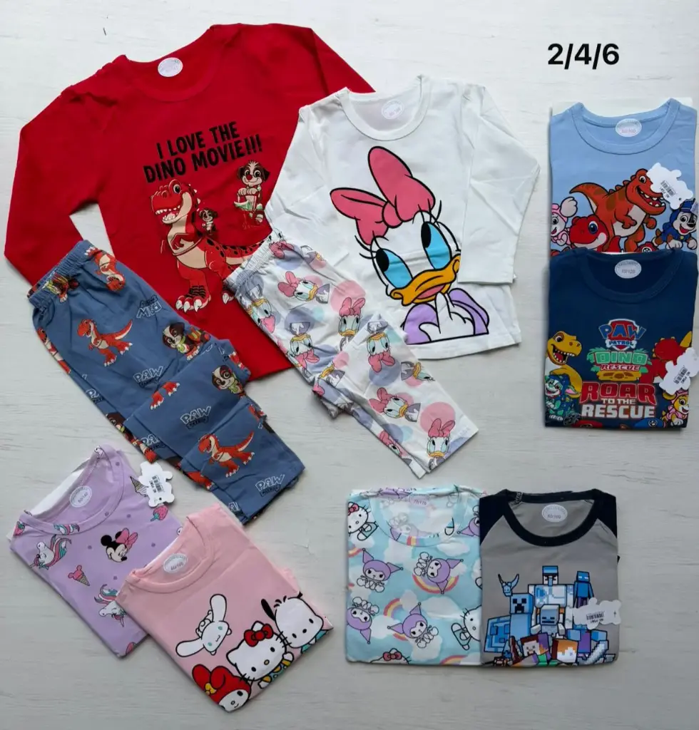 MEDIA DOCENA - PIJAMA DE ALGODON 