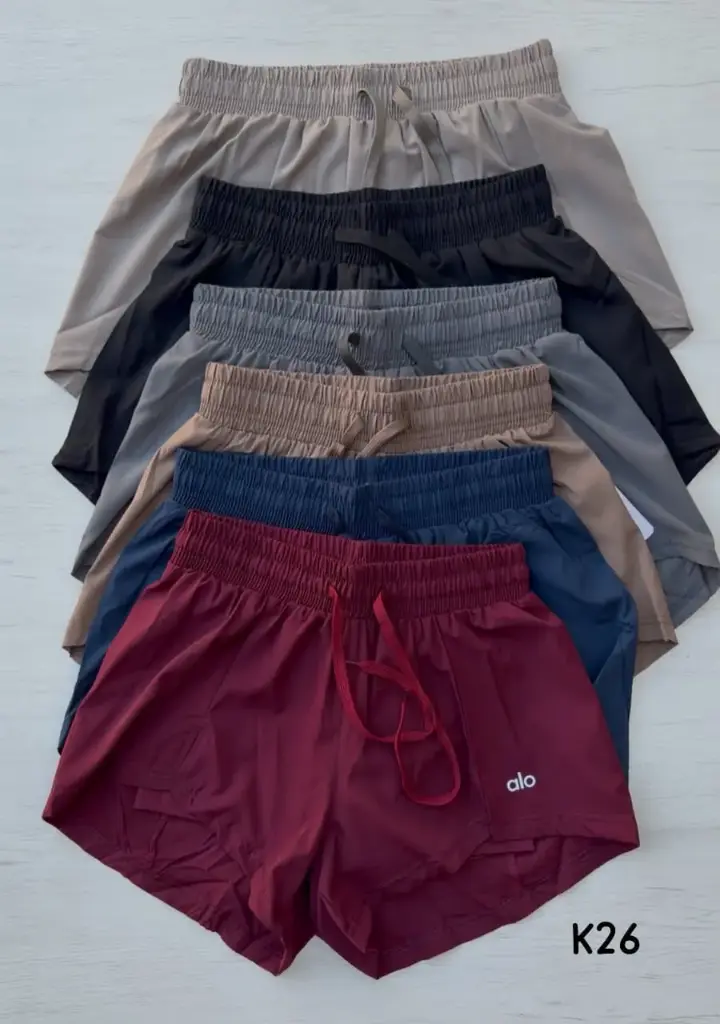 MEDIA DOCENA - SHORTS RUNNING ALO CON LICRA