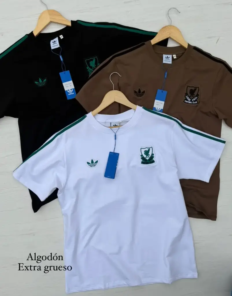 MEDIA DOCENA - FRANELAS DE CABALLERO PREMIUM ADIDAS