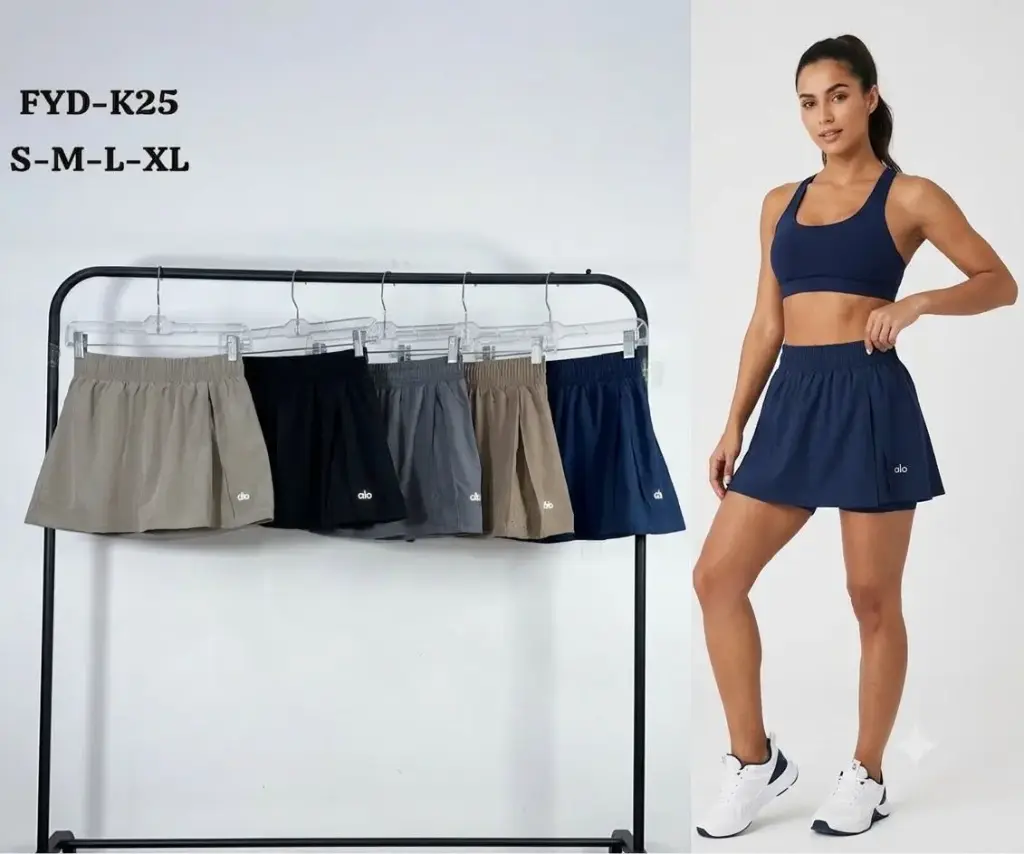 MEDIA DOCENA - FALDA ALO DEPORTIVA CON SHORT