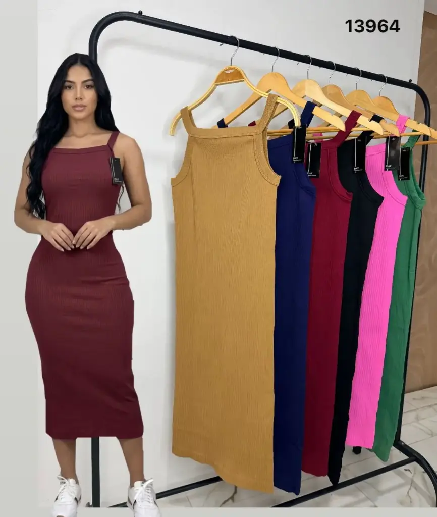 MEDIA DOCENA - VESTIDO GRUESO CANALE 