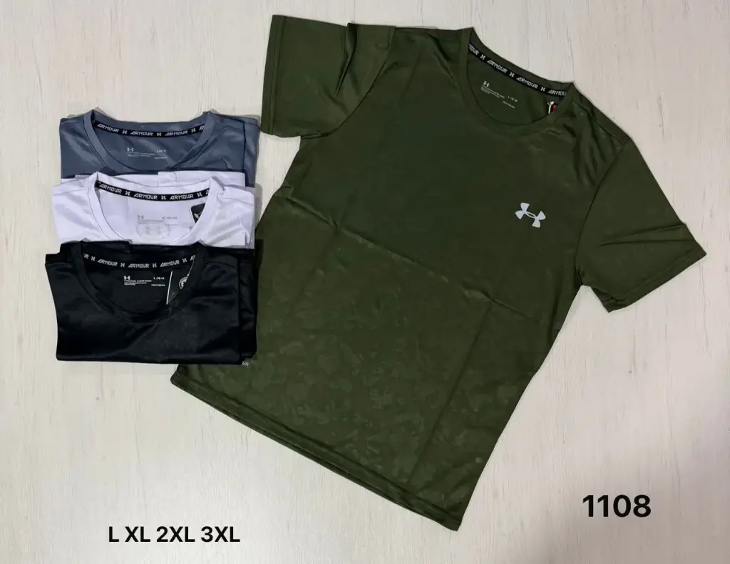 MEDIA DOCENA FRANELA DE CABALLERO