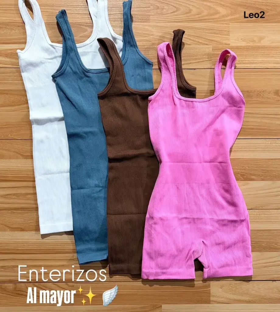 MEDIA DOCENA ENTERIZO CORTO SIN PUSH UP 