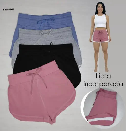 [fyd401] SHORT ALGODON PREMIUM - UNIDAD