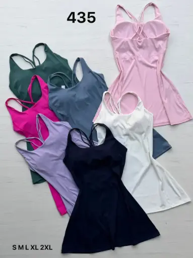 [435] MEDIA DOCENA - VESTIDOS EN TELA PREMIUM 