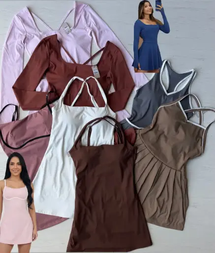 [VESTIDOSSUR01] VESTIDOS PREMIUM DEPORTIVOS SURTIDOS 6X80$