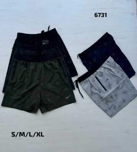 [6731] MEDIA DOCENA - SHORT DE CABALLERO ESTAMPADO 