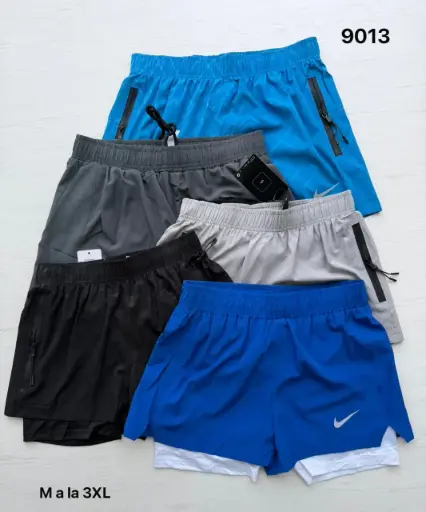 [9013] MEDIA DOCENA - SHORTS RUNNIG UNISEX