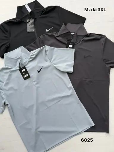 [6025] MEDIA DOCENA - CAMISA NIKE DEPORTIVA ALTA GAMA