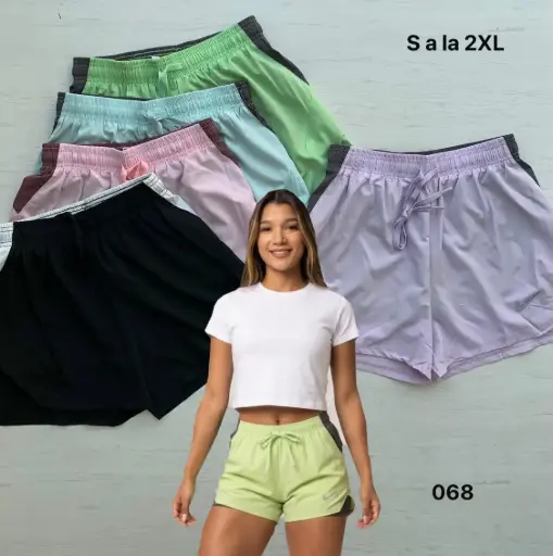 [068] MEDIA DOCENA -SHORT NIKE ALTA GAMA DAMA