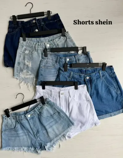 DOCENA SELLADA DE SHORTS SHEIN TRAE 3 FALDAS 