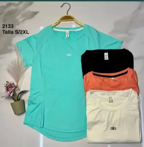 [f-2133] Franela Dama Triple A Media Docena